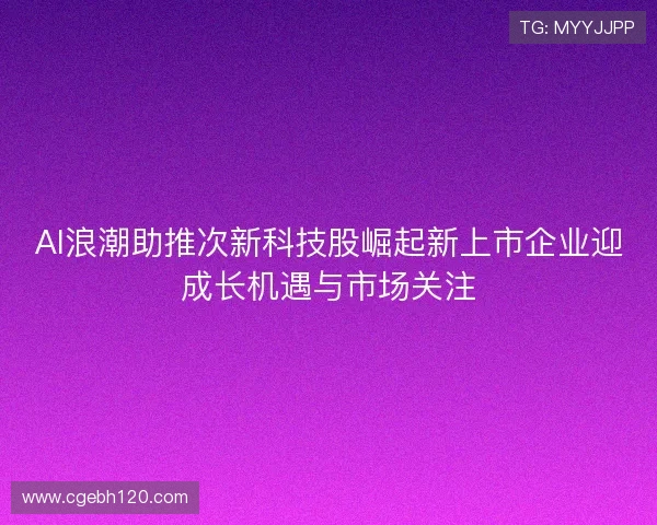 AI浪潮助推次新科技股崛起新上市企业迎成长机遇与市场关注